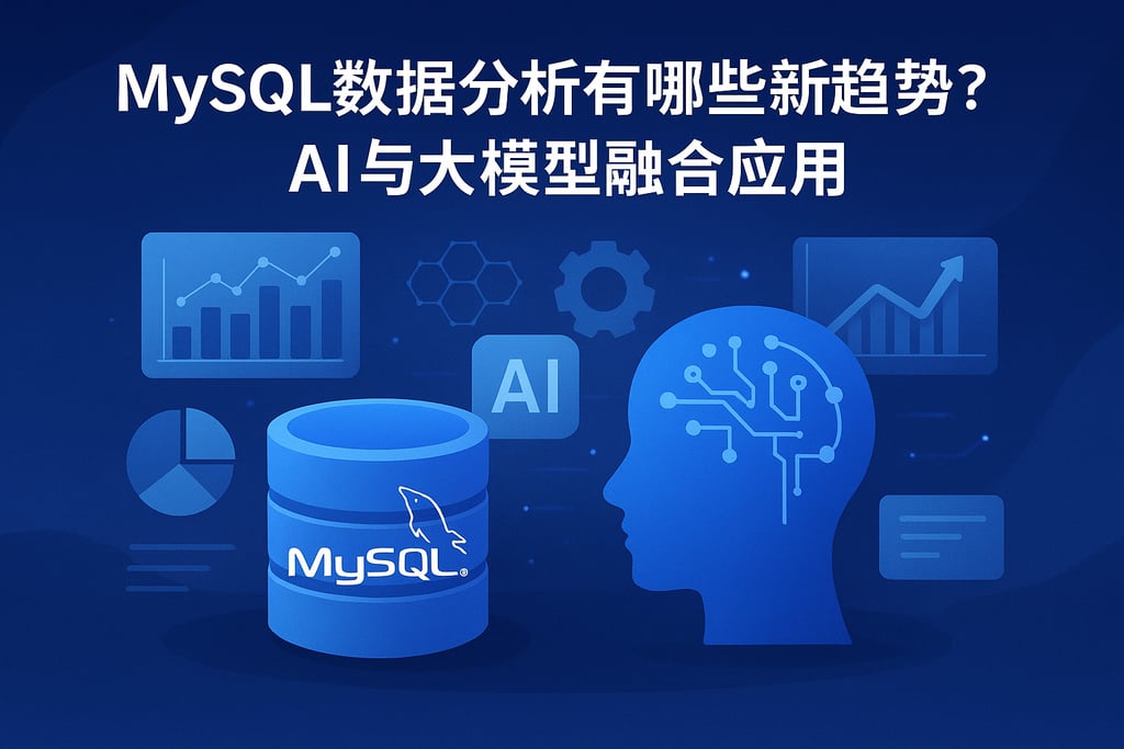mysql数据分析有哪些新趋势？AI与大模型融合应用
