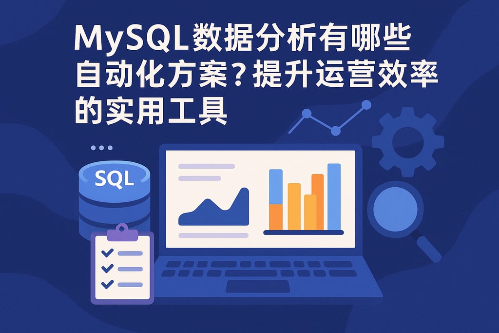 mysql数据分析有哪些自动化方案？提升运营效率的实用工具