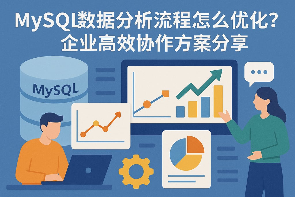 mysql数据分析流程怎么优化？企业高效协作方案分享