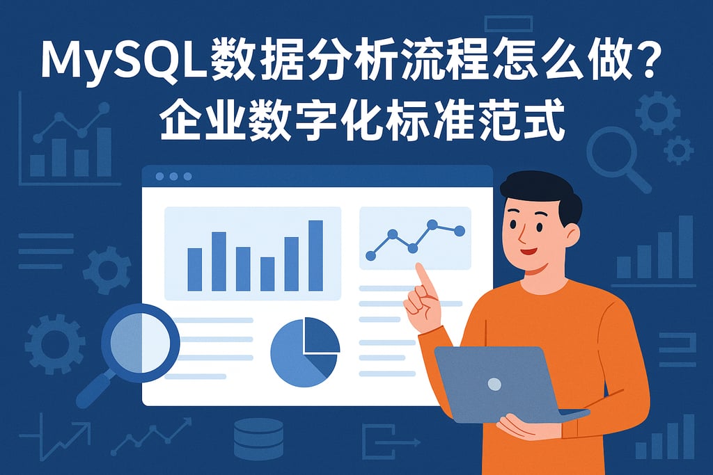 mysql数据分析流程怎么做？企业数字化标准范式