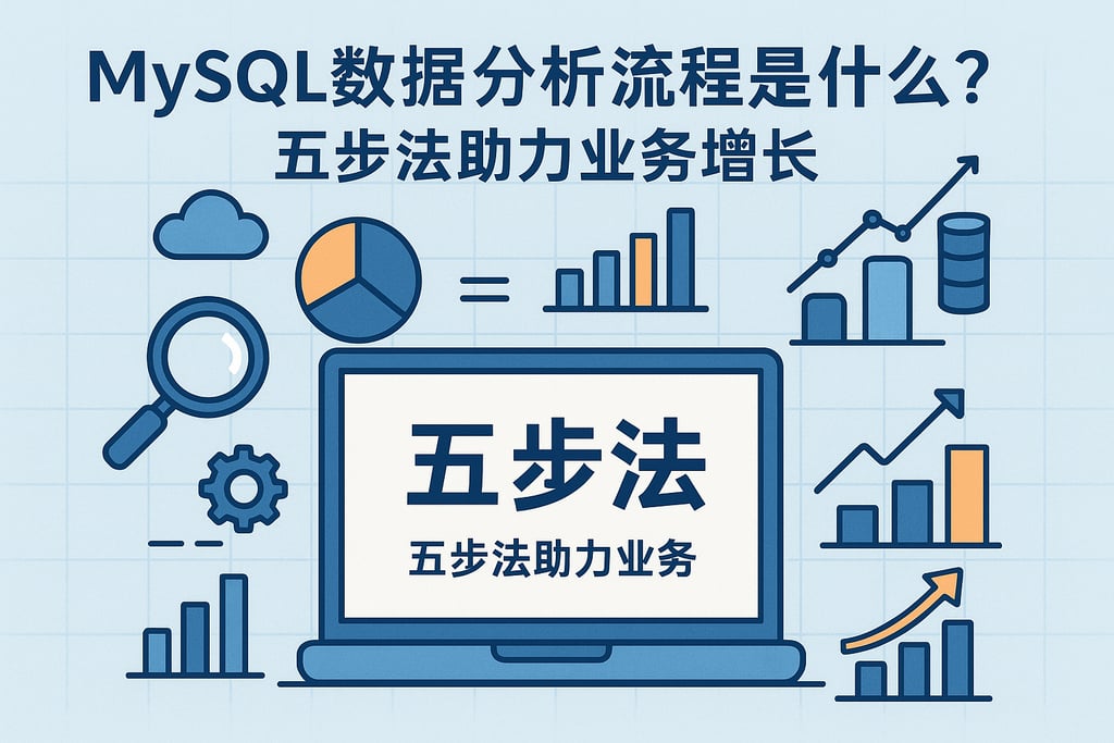 mysql数据分析流程是什么？五步法助力业务增长
