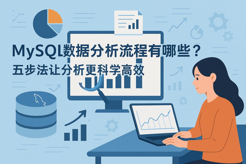 mysql数据分析流程有哪些？五步法让分析更科学高效