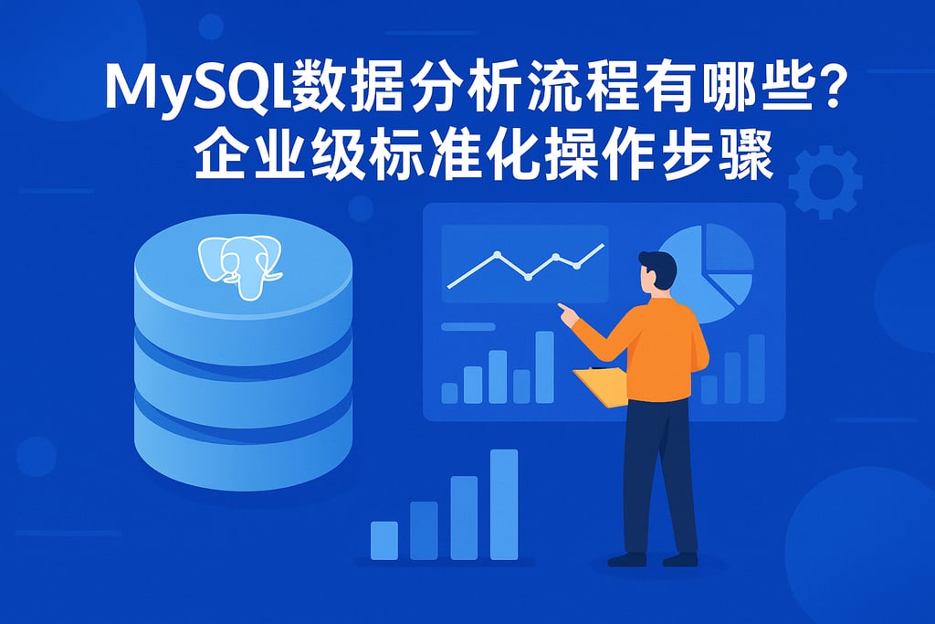 mysql数据分析流程有哪些？企业级标准化操作步骤