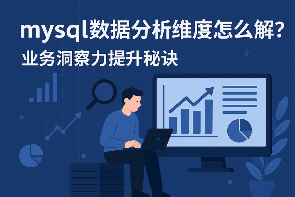 mysql数据分析维度怎么拆解？业务洞察力提升秘诀