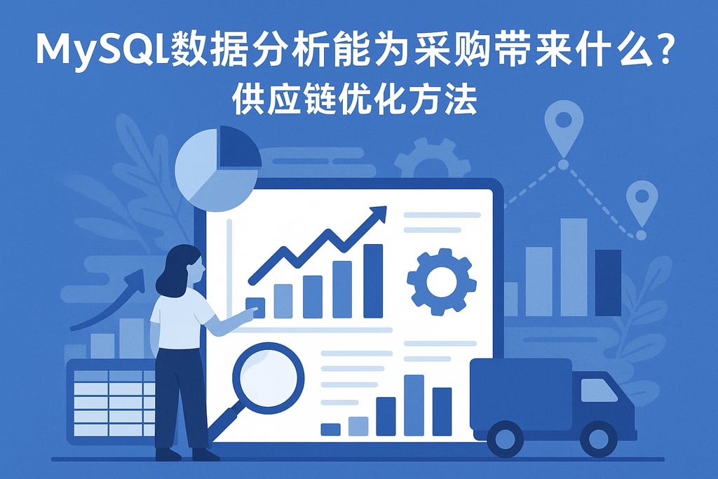 mysql数据分析能为采购带来什么？供应链优化方法