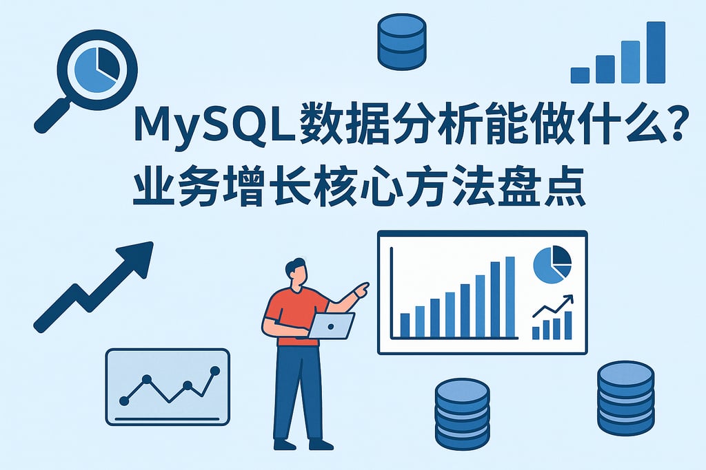 mysql数据分析能做什么？业务增长核心方法盘点