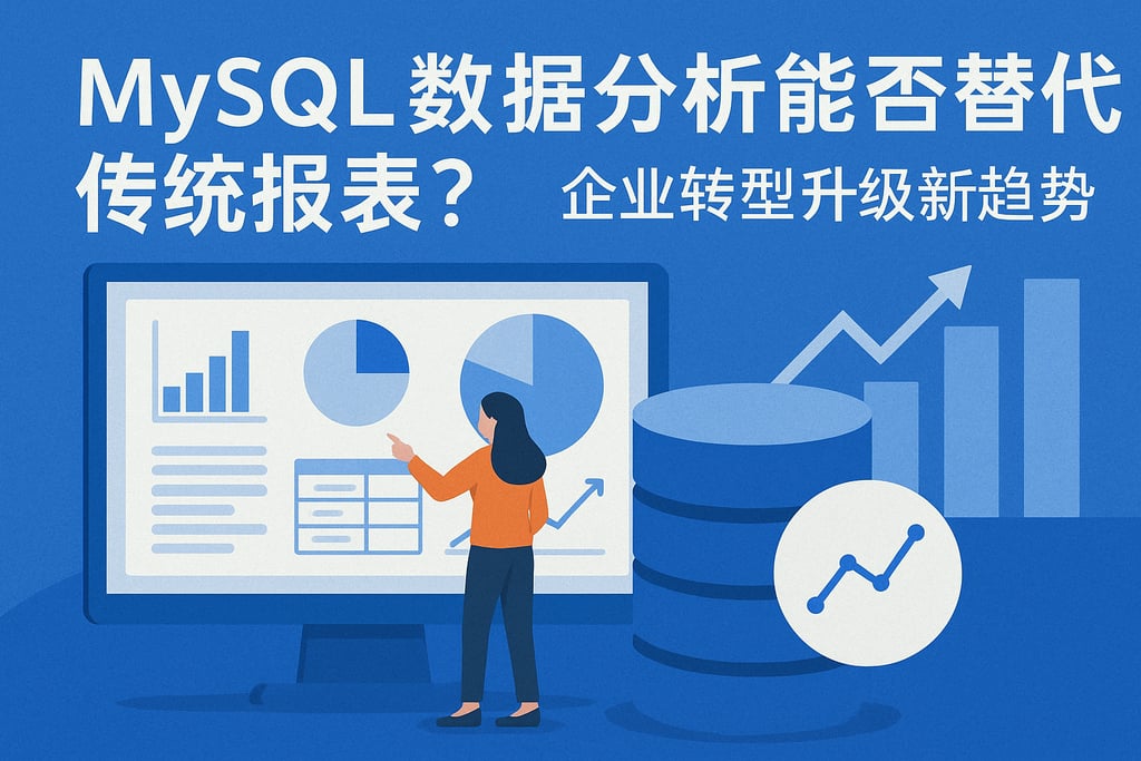 mysql数据分析能否替代传统报表？企业转型升级新趋势