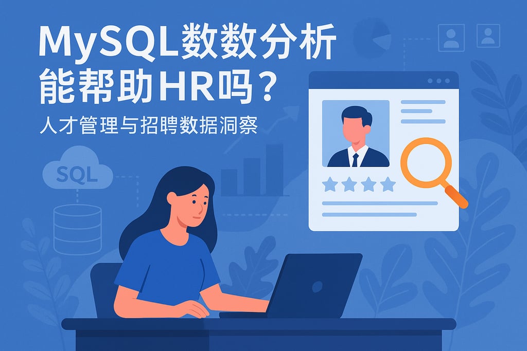 mysql数据分析能帮助HR吗？人才管理与招聘数据洞察