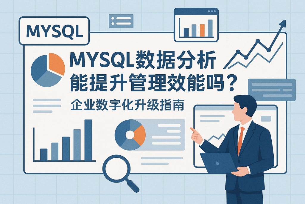 mysql数据分析能提升管理效能吗？企业数字化升级指南