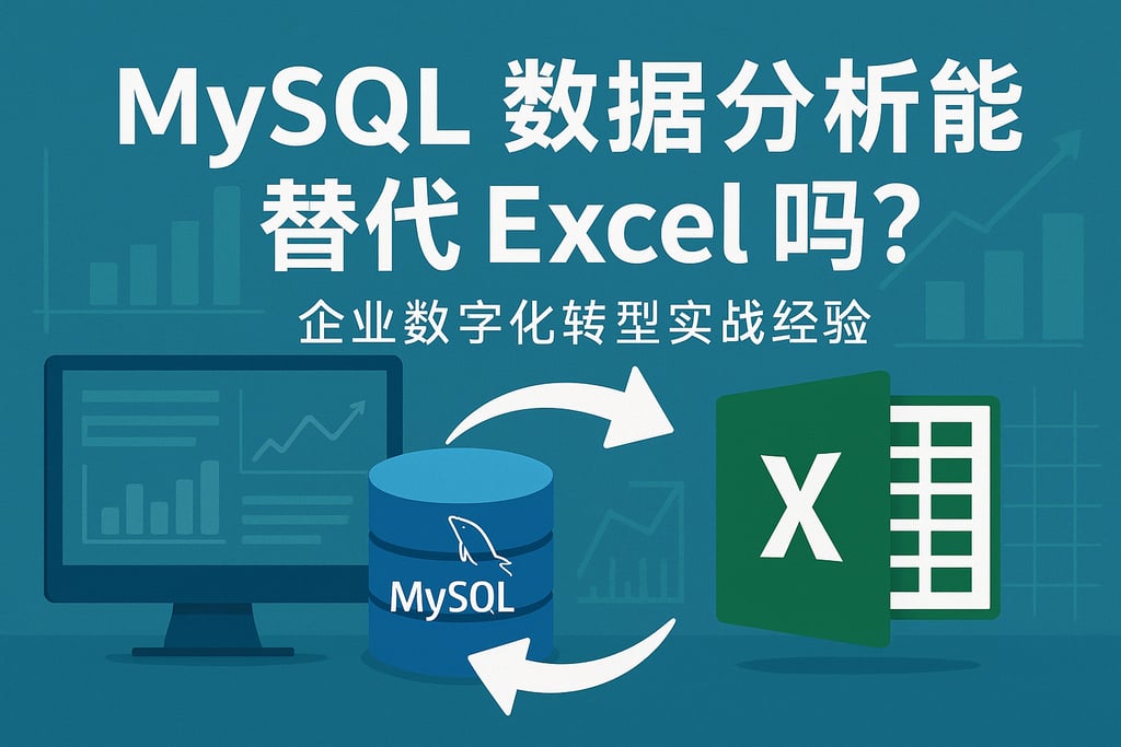 mysql数据分析能替代Excel吗？企业数字化转型实战经验