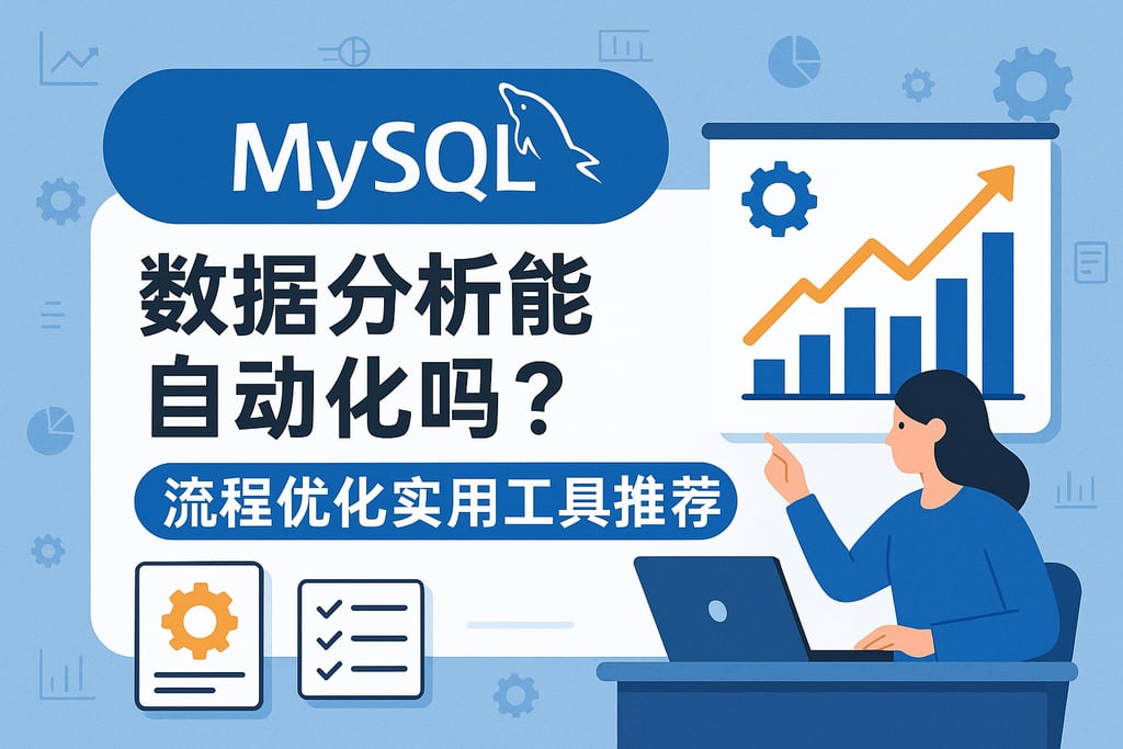 mysql数据分析能自动化吗？流程优化实用工具推荐