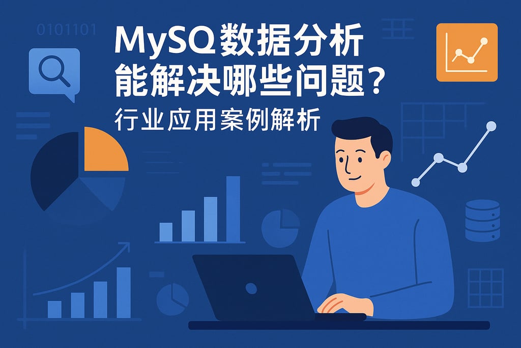 mysql数据分析能解决哪些问题？行业应用案例解析
