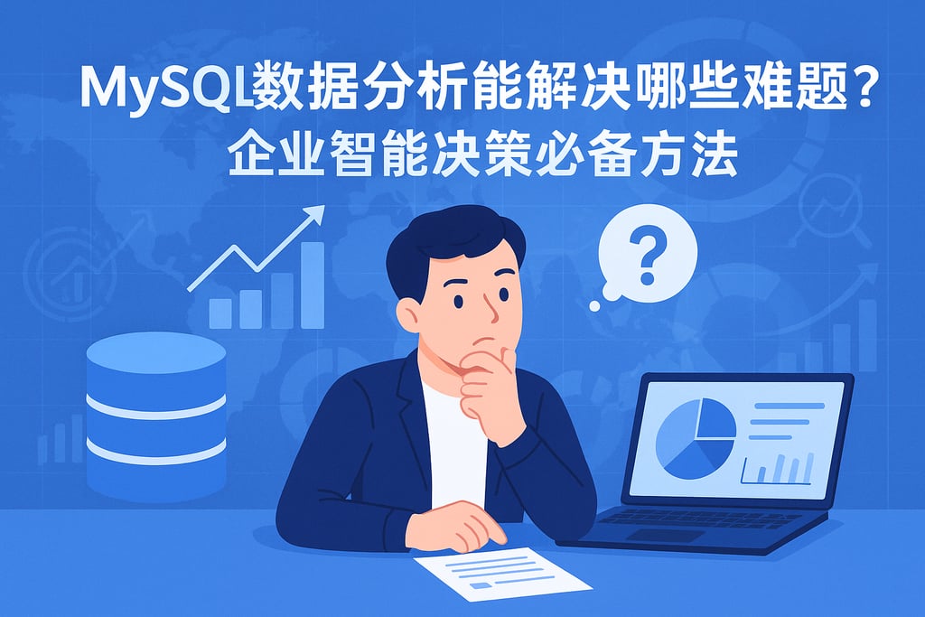 mysql数据分析能解决哪些难题？企业智能决策必备方法