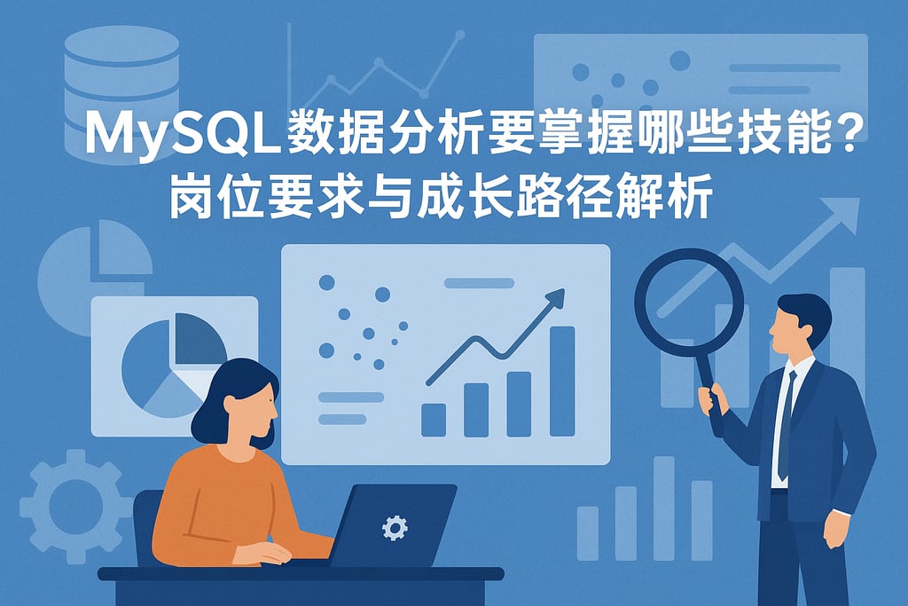 mysql数据分析要掌握哪些技能？岗位要求与成长路径解析