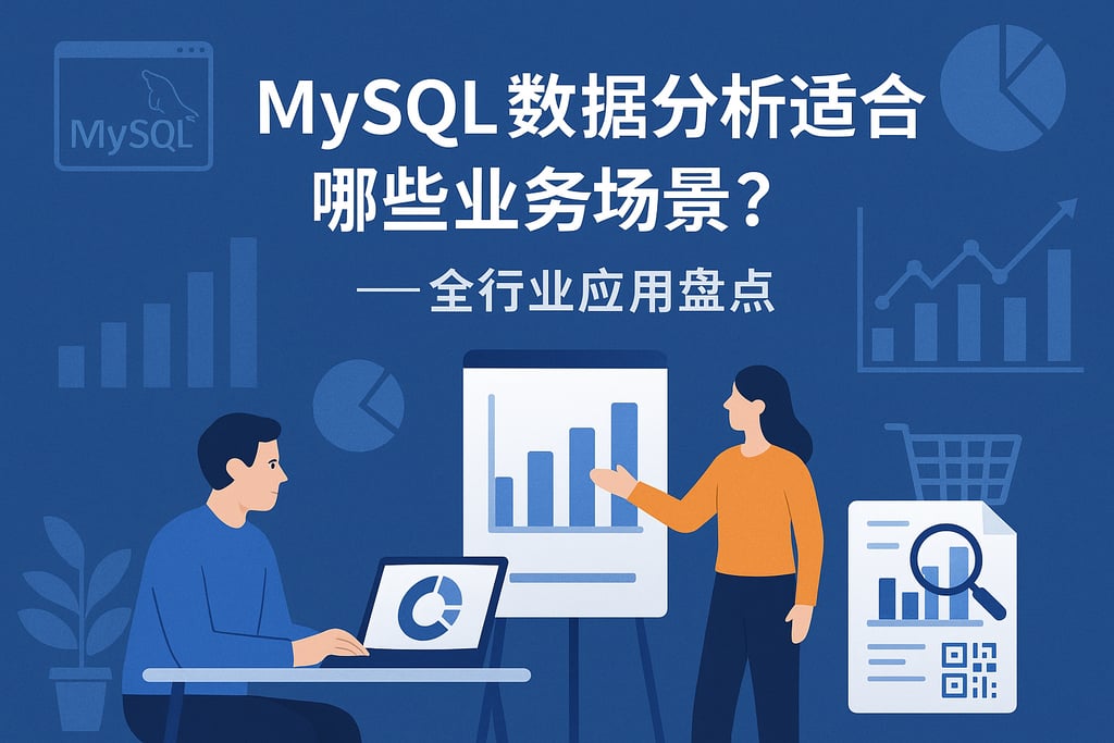 mysql数据分析适合哪些业务场景？全行业应用盘点