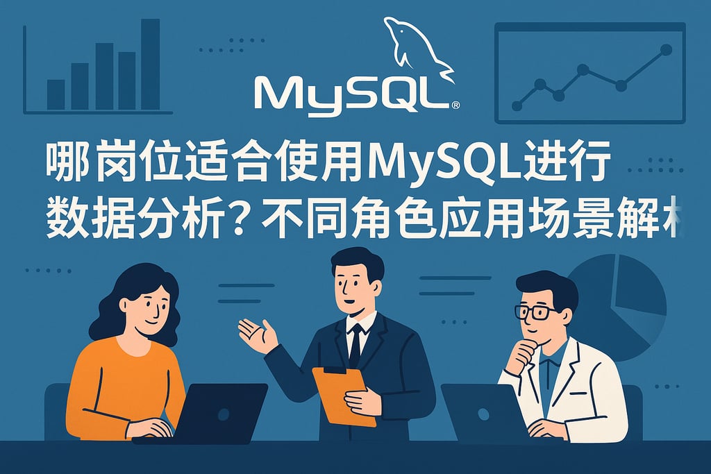 mysql数据分析适合哪些岗位？不同角色应用场景解析