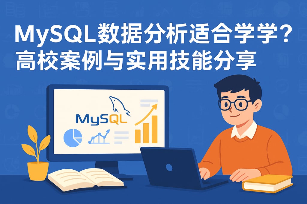 mysql数据分析适合学生学吗？高校案例与实用技能分享