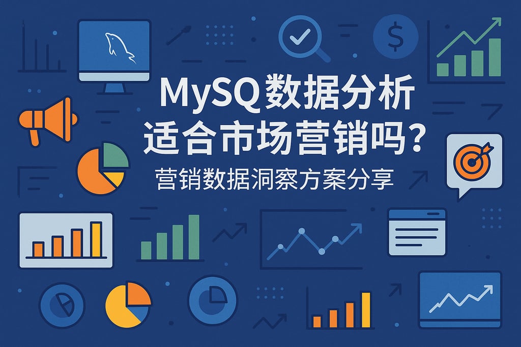 mysql数据分析适合市场营销吗？营销数据洞察方案分享