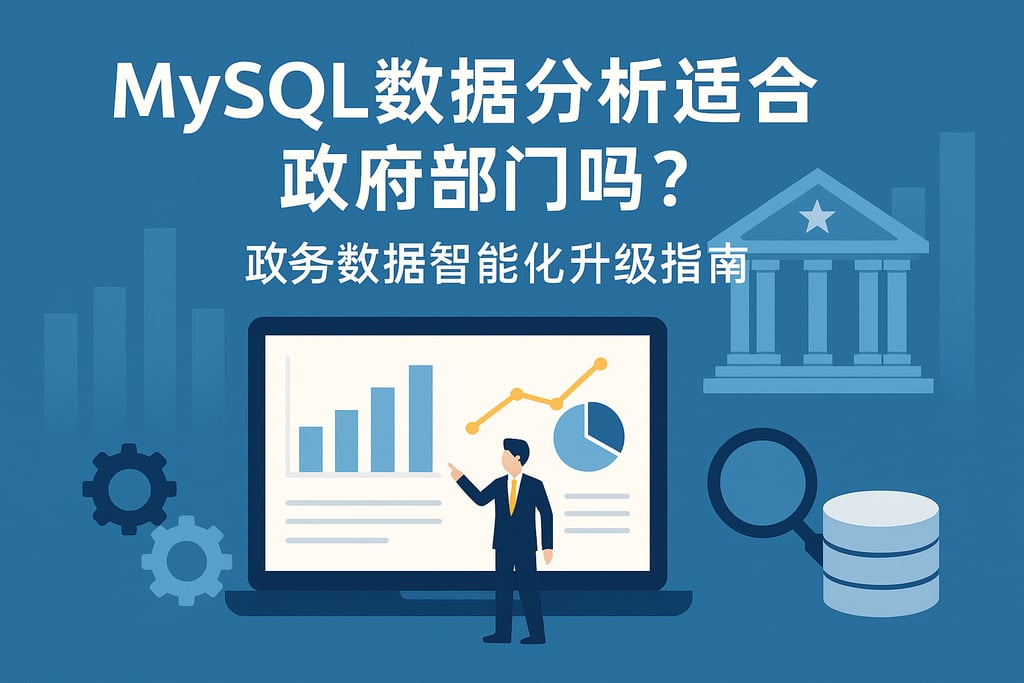 mysql数据分析适合政府部门吗？政务数据智能化升级指南