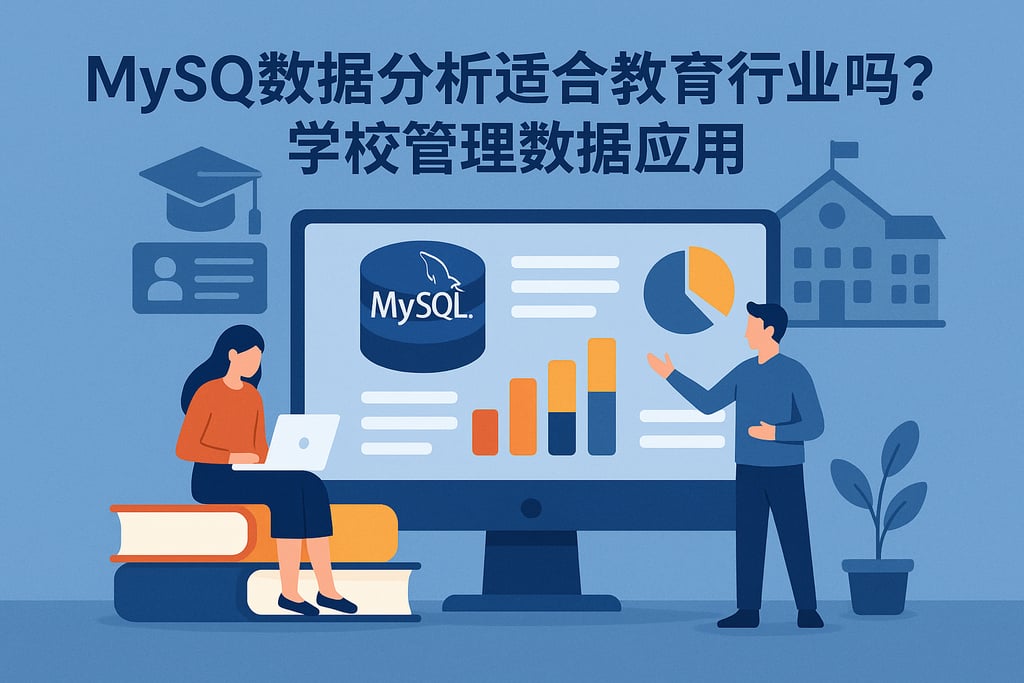 mysql数据分析适合教育行业吗？学校管理数据应用