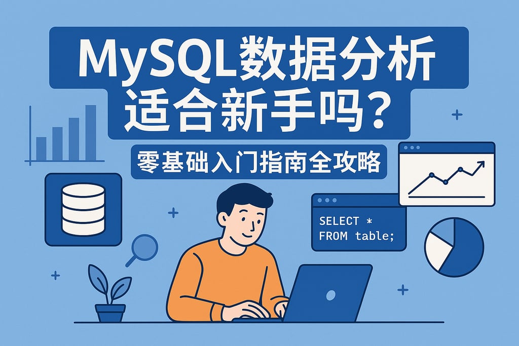 mysql数据分析适合新手吗？零基础入门指南全攻略