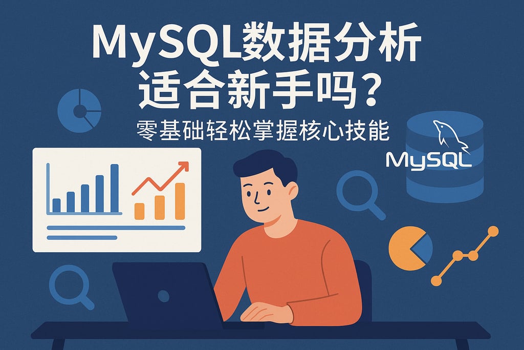 mysql数据分析适合新手吗？零基础轻松掌握核心技能