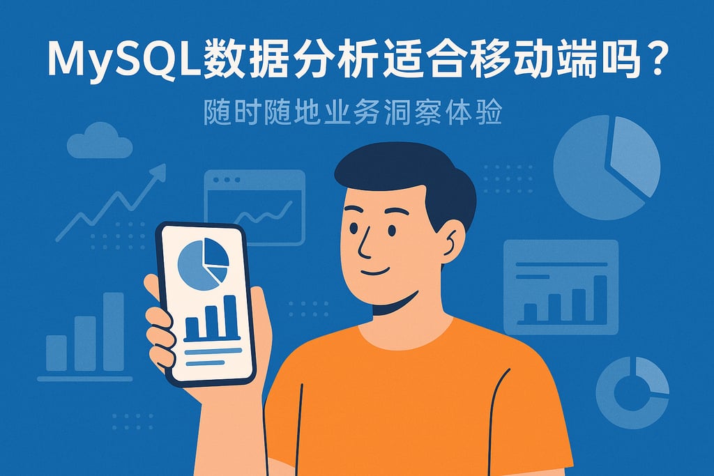 mysql数据分析适合移动端吗？随时随地业务洞察体验