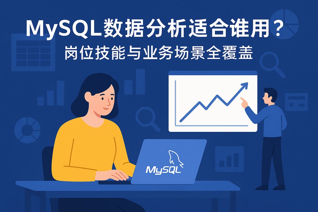 mysql数据分析适合谁用？岗位技能与业务场景全覆盖