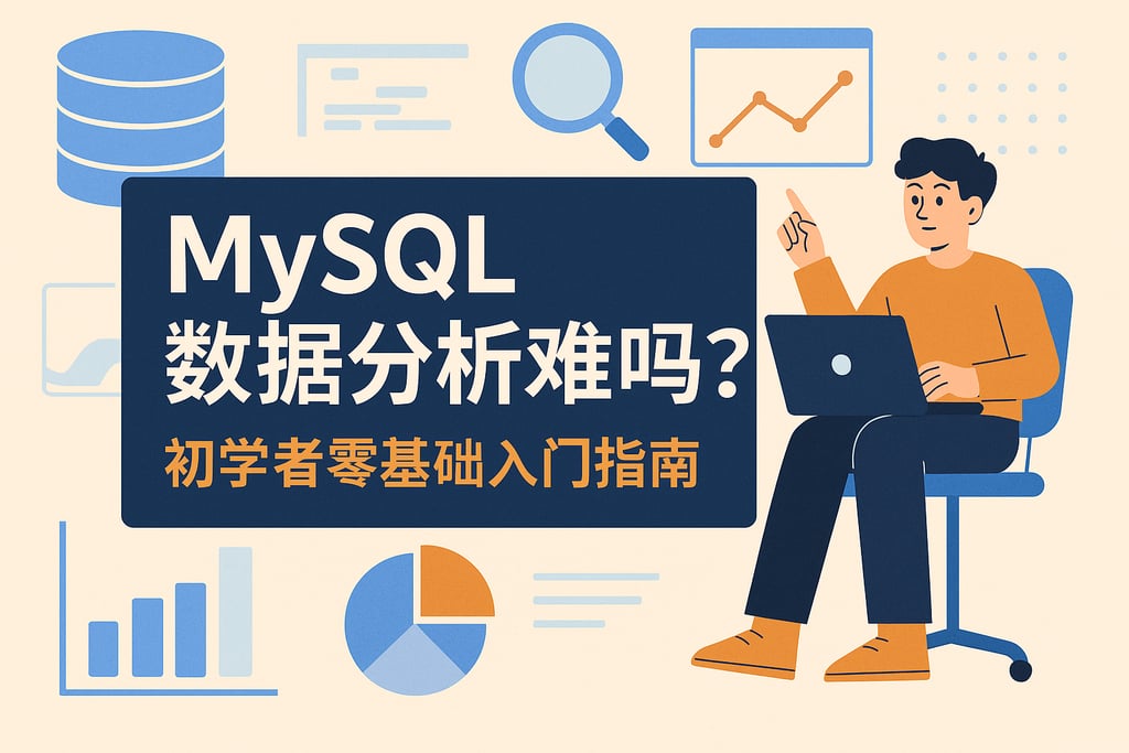 mysql数据分析难吗？初学者零基础入门指南