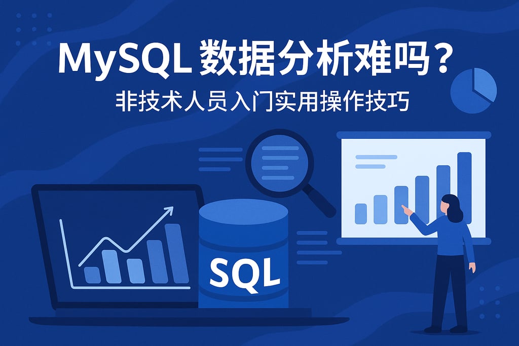 mysql数据分析难吗？非技术人员入门实用操作技巧