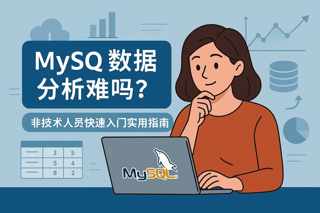 mysql数据分析难吗？非技术人员快速入门实用指南