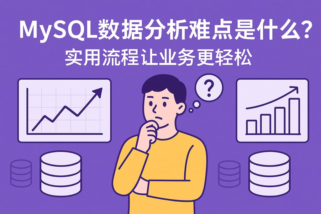 mysql数据分析难点是什么？实用流程让业务更轻松