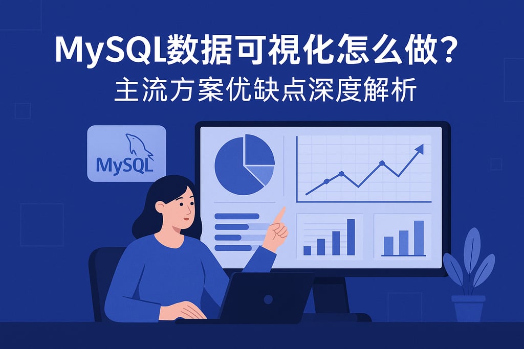 mysql数据可视化怎么做？主流方案优缺点深度解析