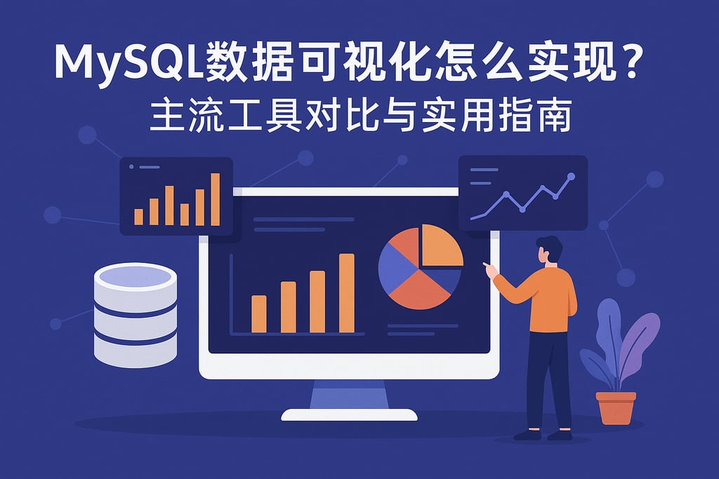 mysql数据可视化怎么实现？主流工具对比与实用指南