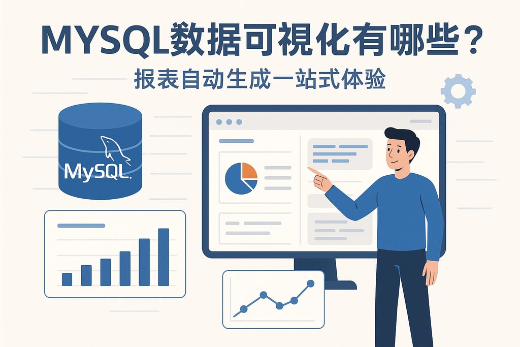 mysql数据可视化有哪些方式？报表自动生成一站式体验