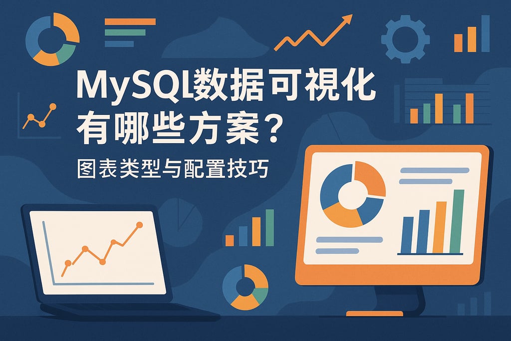 mysql数据可视化有哪些方案？图表类型与配置技巧