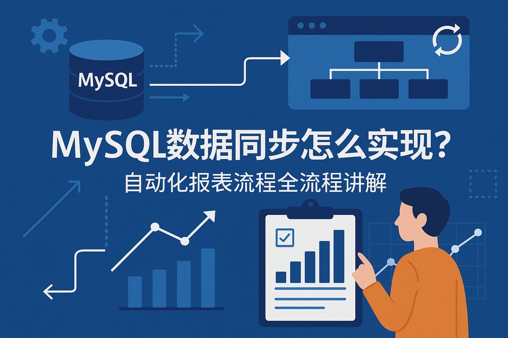 mysql数据同步怎么实现？自动化报表流程全流程讲解