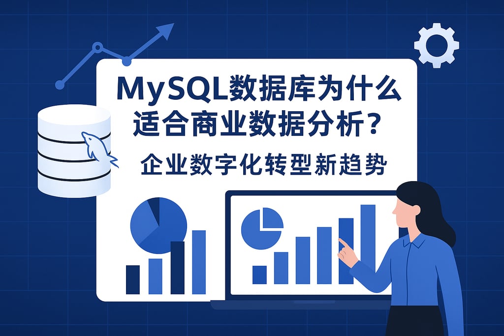 mysql数据库为什么适合商业数据分析？企业数字化转型新趋势