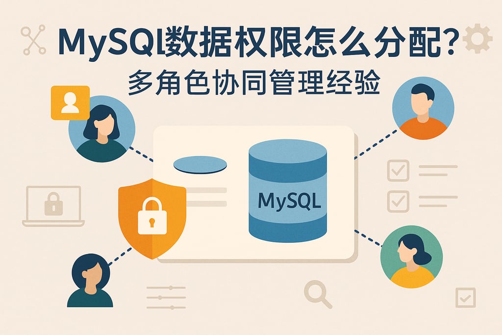 mysql数据权限怎么分配？多角色协同管理经验