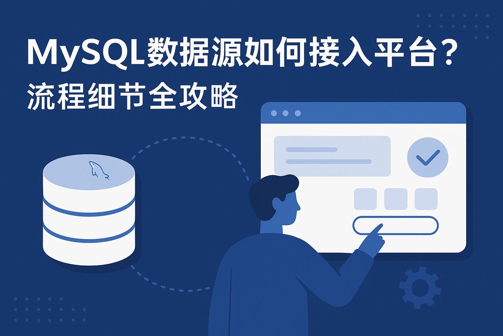 mysql数据源如何接入平台？流程细节全攻略