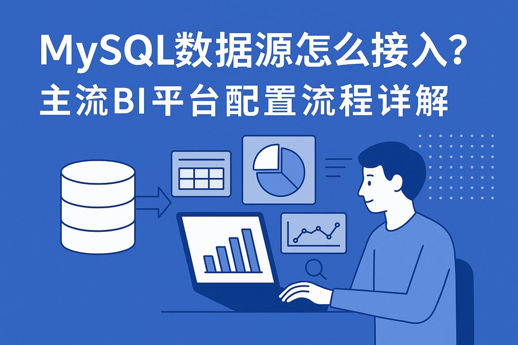 mysql数据源怎么接入？主流BI平台配置流程详解