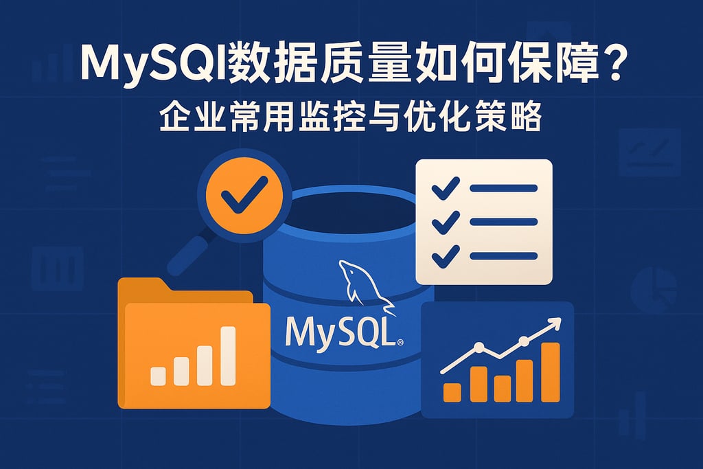mysql数据质量如何保障？企业常用监控与优化策略