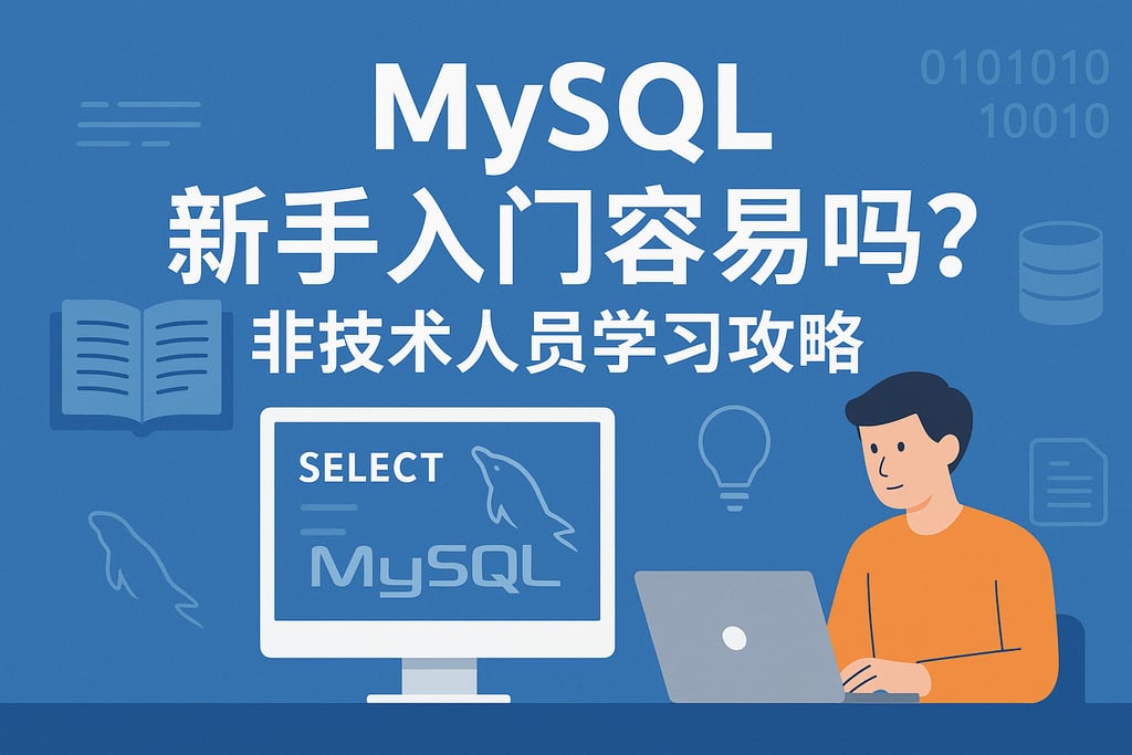mysql新手入门容易吗？非技术人员学习攻略