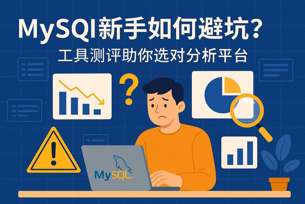 mysql新手如何避坑？工具测评助你选对分析平台