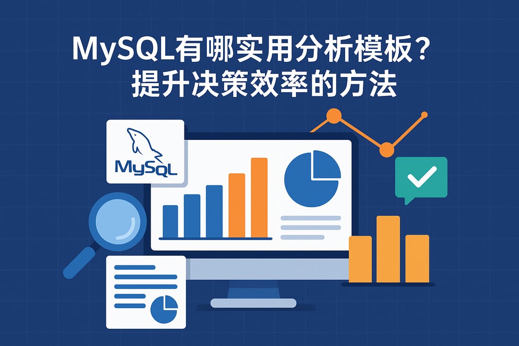 mysql有哪些实用分析模板？提升决策效率的方法