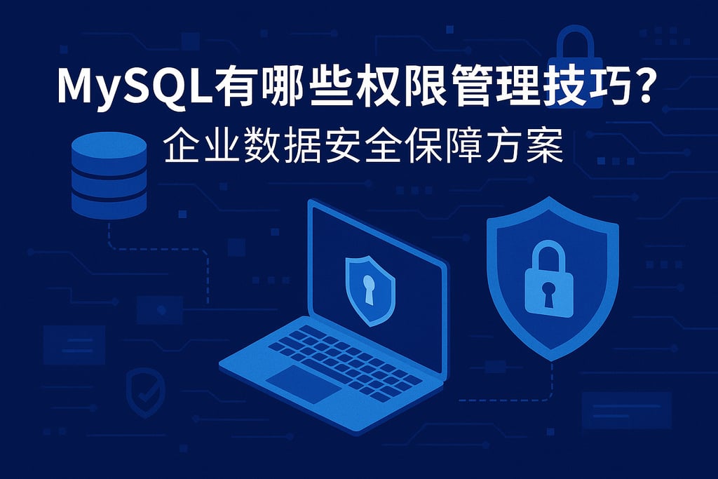 mysql有哪些权限管理技巧？企业数据安全保障方案