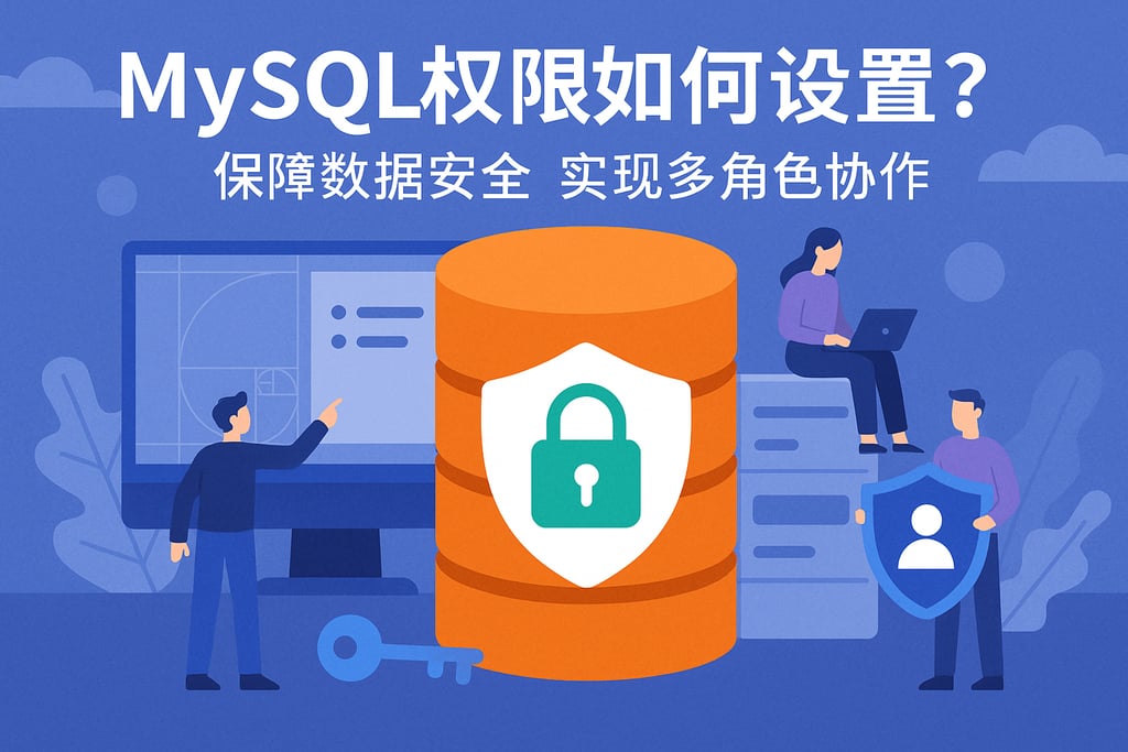 mysql权限如何设置？保障数据安全实现多角色协作
