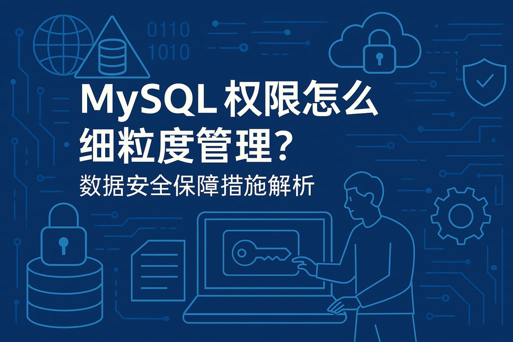 mysql权限怎么细粒度管理？数据安全保障措施解析