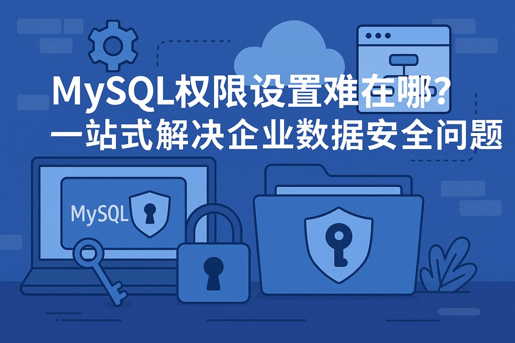 mysql权限设置难在哪？一站式解决企业数据安全问题