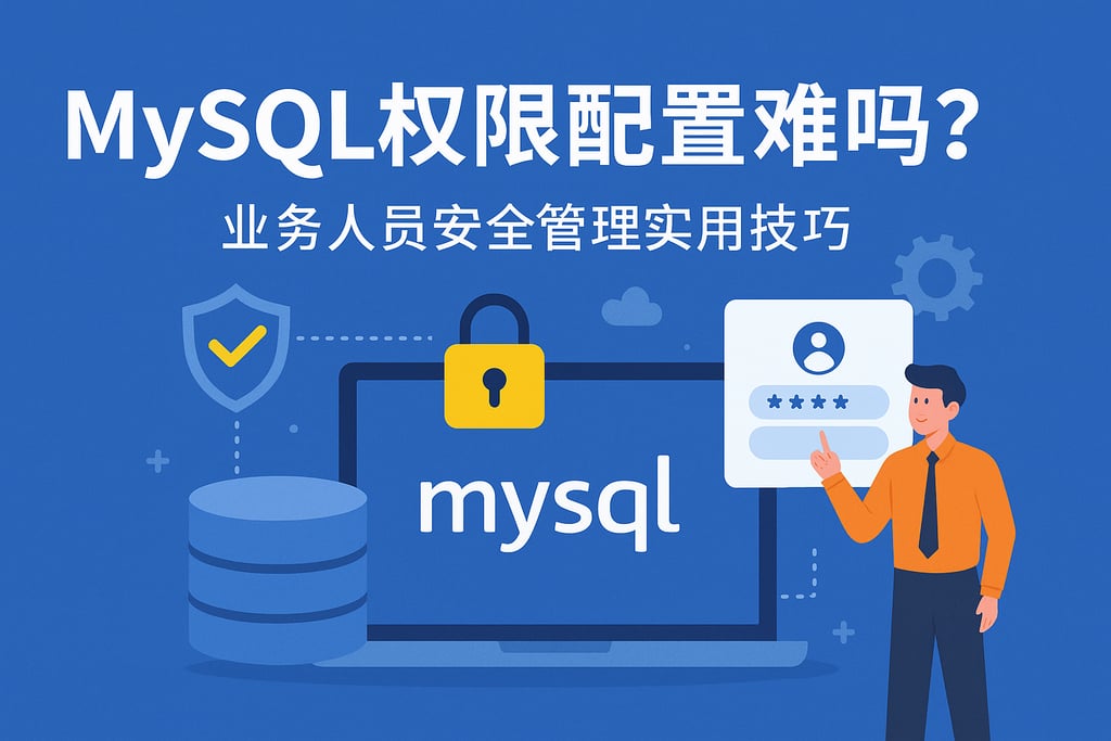 mysql权限配置难吗？业务人员安全管理实用技巧